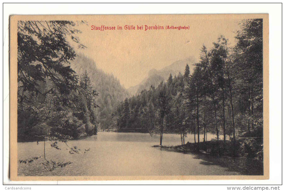 Dornbirn 1911 - Stauffensee Im Gütle - Dornbirn