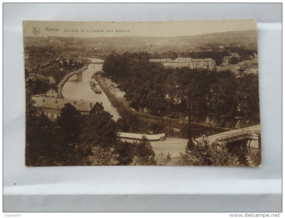 Vue Prise De La Citadelle Vers Salzinnes - Namur