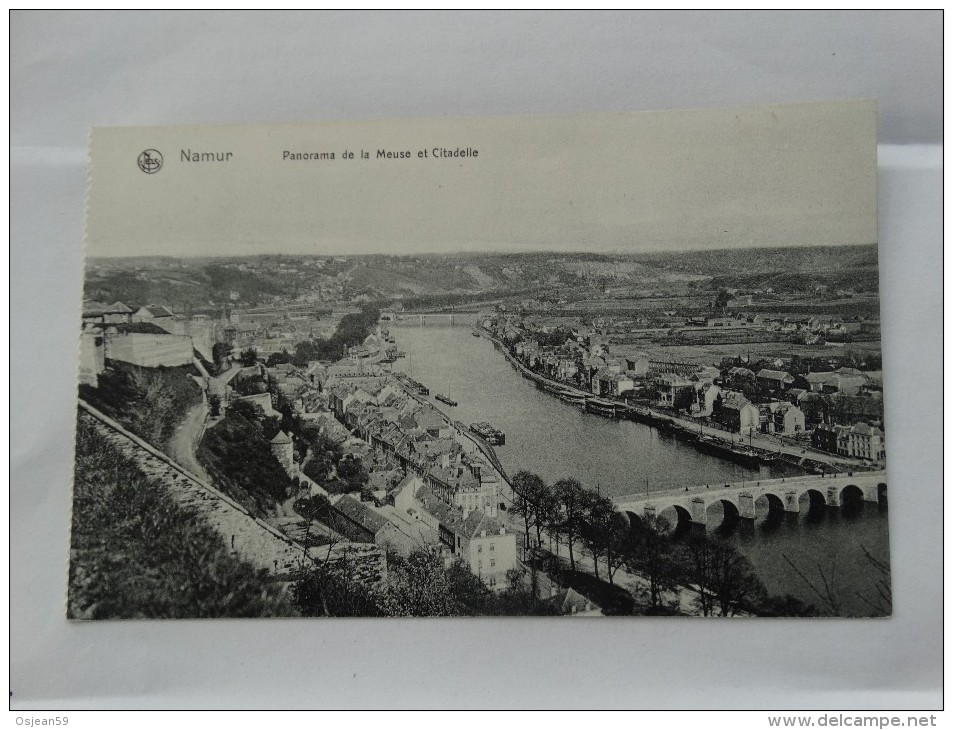 Panorama De La Meuse Et De La Citadelle - Namur