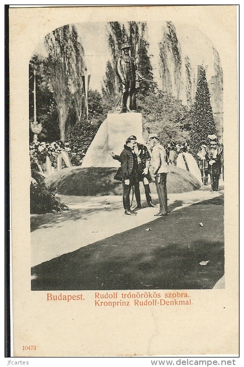 Etr - Hongrie - BUDAPEST - Kronprinz Rudolf-Denkmal - Hongrie