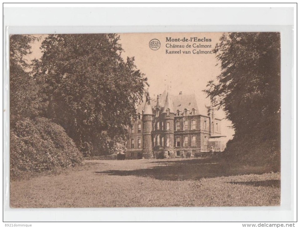 Mont De L´Enclus - Kasteel / Château CALMONT ( Albert ) - Mont-de-l'Enclus