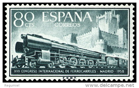 Espa&ntilde;a 1234 ** Ferrocarriles. 1958 - Nuevos