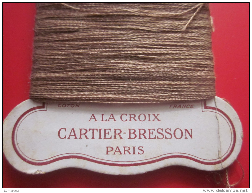 20 M. Coton REPRISER C+B BRILLANTé 22 YEARDS N°6 à La CROIX CARTIER-BRESSON NUANCE N° 363 PARIS Loisirs Créatifs 1930/40 - Cross Stitch