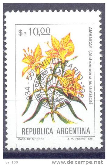 1984. Argentina, Mich.1722, Overprint "50y Of Philatelic Centre In Buenos-Aires", 1v,  Mint/** - Nuovi