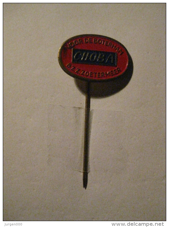 Pin Voor De Boterham Choba Zoetermeer (GA5984) - Lebensmittel