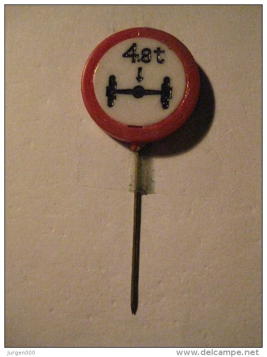 Pin Verkeersbord (GA6098) - Police