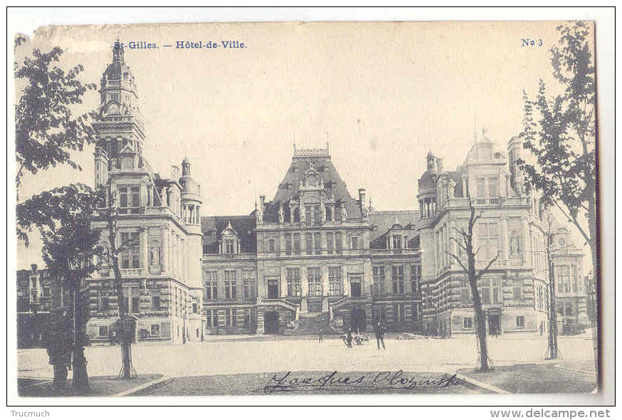 8 - SAINT - GILLES  - Hôtel De Ville - St-Gilles - St-Gillis