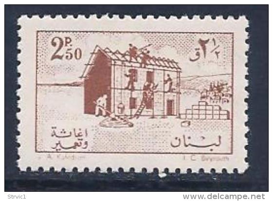 Lebanon, Scott # R15 MNH House, Postal Tax, 1961 - Lebanon