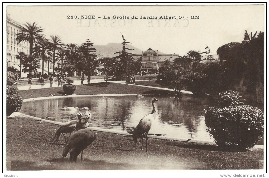 Nice - La Grotte Du Jiardin Albert  I-er - RM - Parchi E Giardini