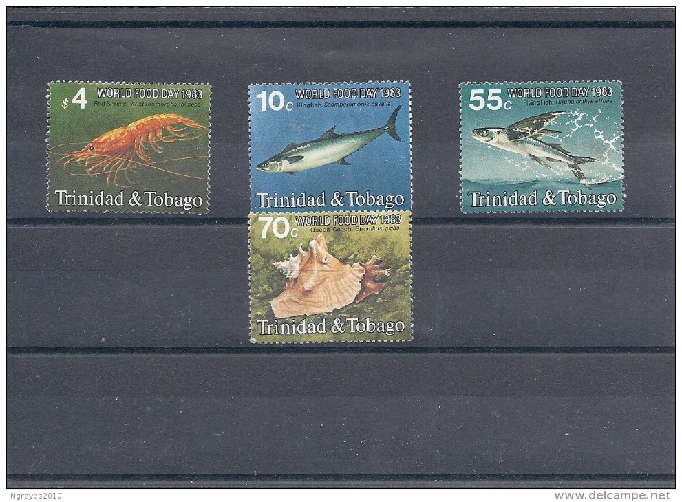 140017250  TRINIDAD Y TOBAGO   YVERT  Nº  479/82  **/MNH - Trinité & Tobago (1962-...)