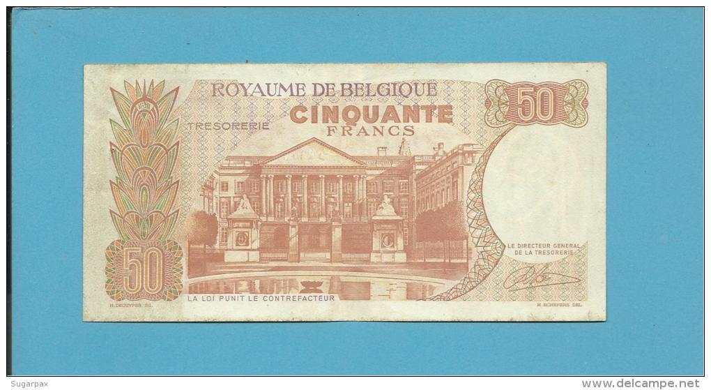 BELGIUM - 50 FRANCS - 16.05.1966 - P 139 - Sign. 21 - King Baudouin I And Queen Fabiola - BELGIE BELGIQUE - 50 Francos