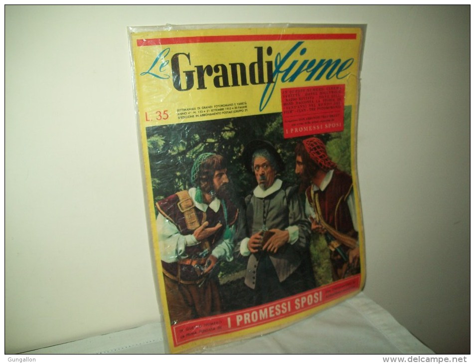 Le Grandi Firme "Fotoromanzo" (Mondadori 1952) N. 153 - Cinema