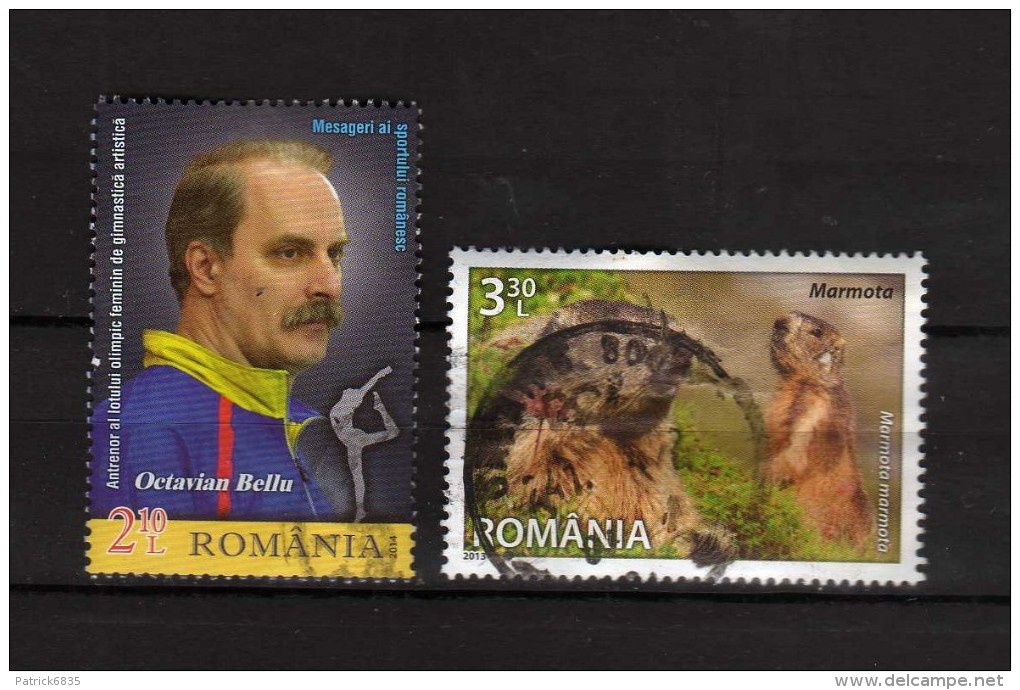 Romania - ° 2014 -  Sport Mesageri - Animali Marmotta - Usati