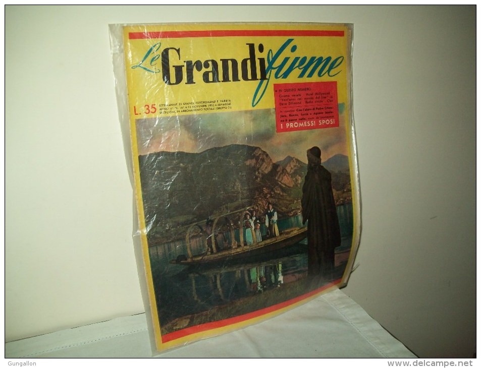 Le Grandi Firme "Fotoromanzo" (Mondadori 1952) N. 161 - Cinema