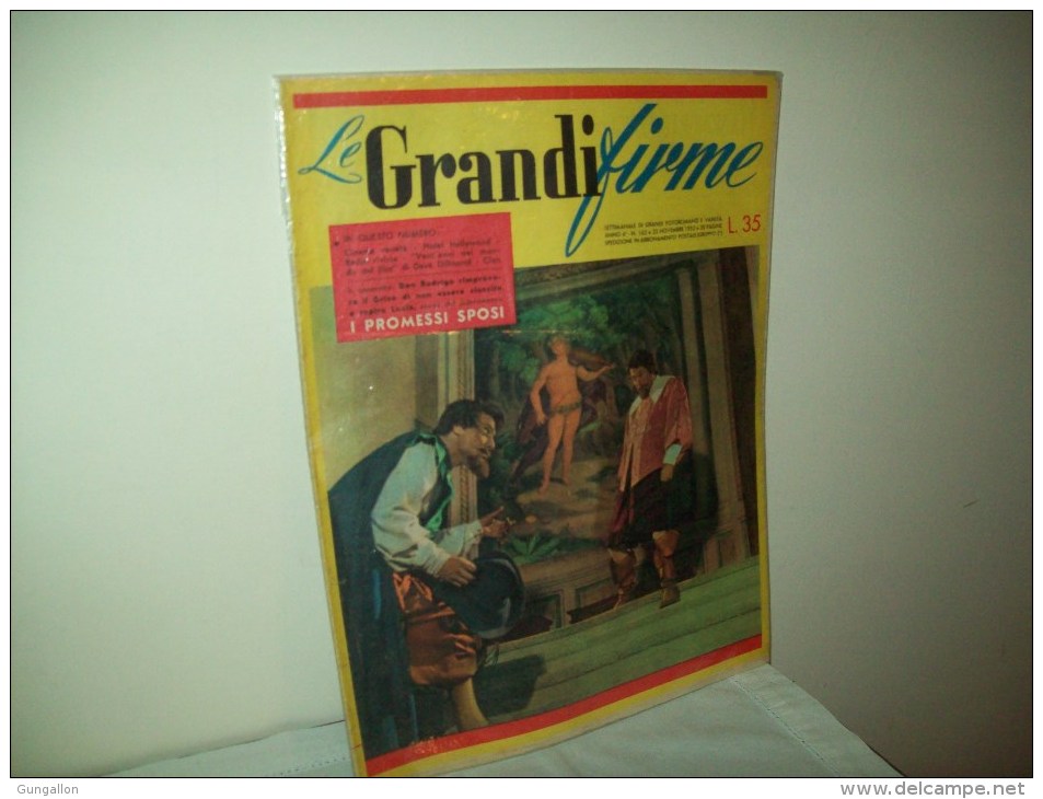 Le Grandi Firme "Fotoromanzo" (Mondadori 1952) N. 162 - Cinéma