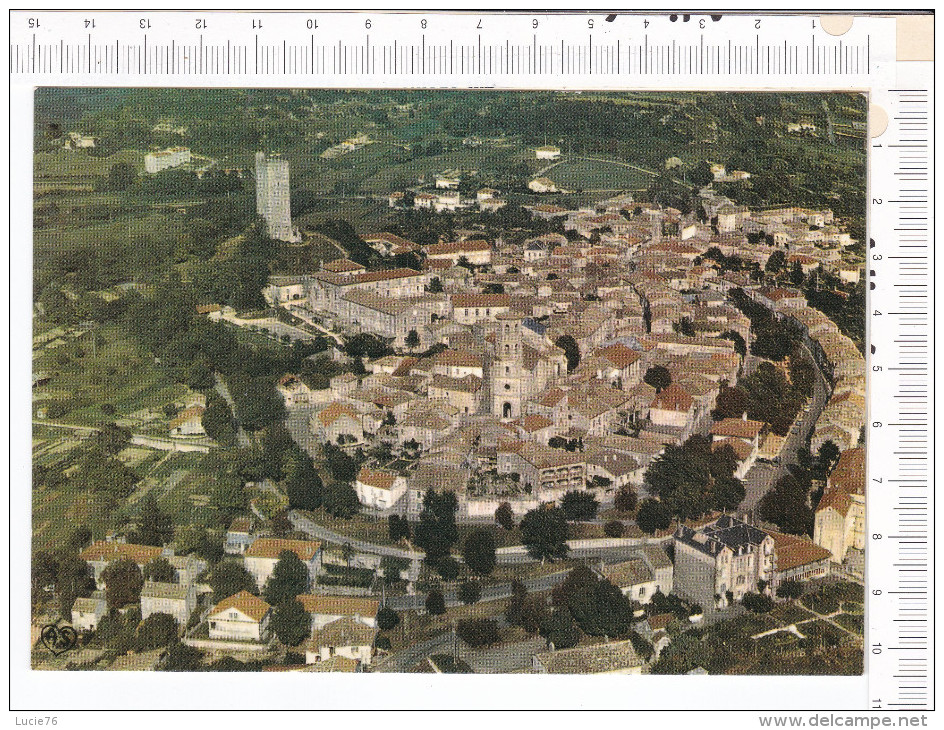 MONTCUQ   -  Vue Générale Aérienne - Montcuq