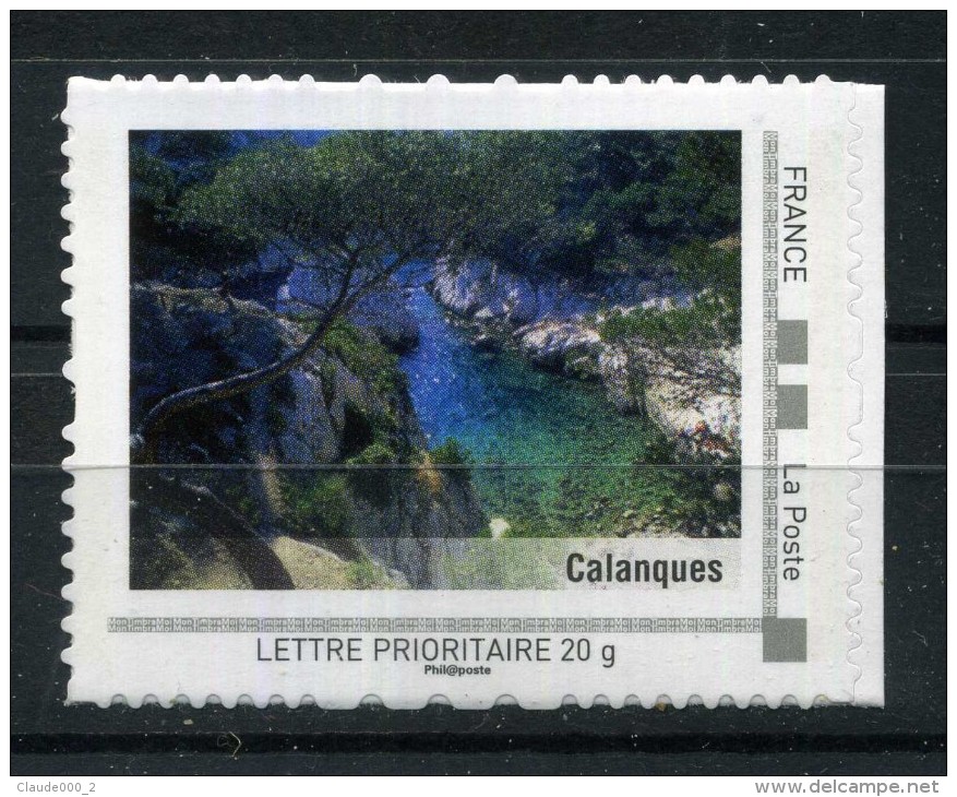 Calanques . Adhésif Neuf ** . Collector " PROVENCE - ALPES - COTE D'AZUR  " 2009 - Collectors