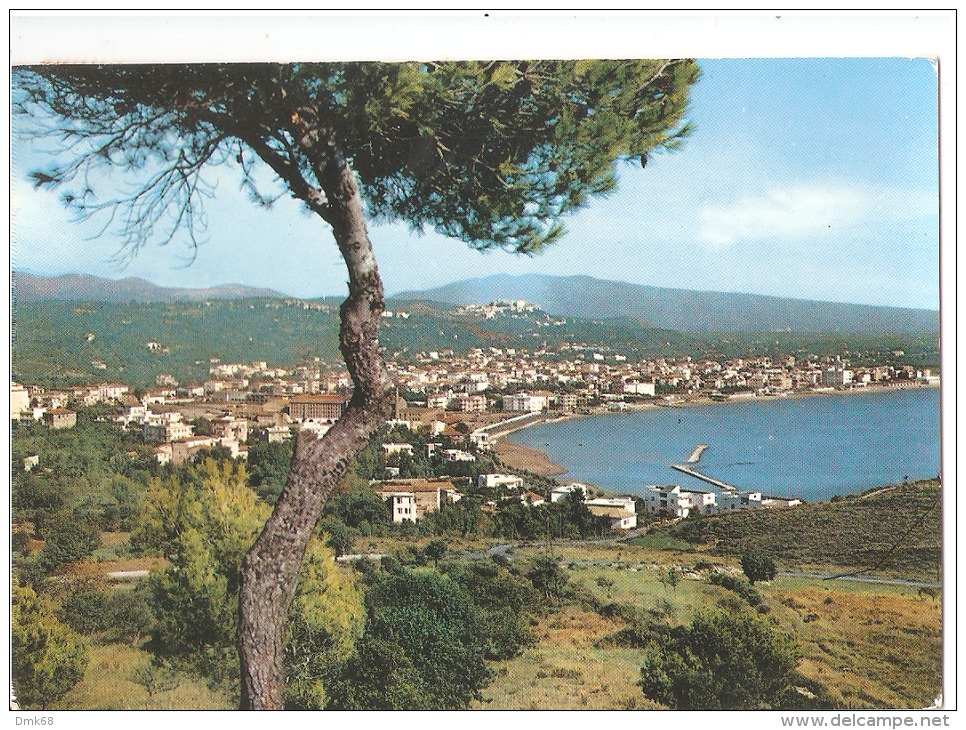 SCAURI ( LATINA ) PANORAMA DAL MONTE D'ORO - ACQUERELLATA - EDIZIONE FOTORAPIDA - 1967 ( 655 ) - Latina