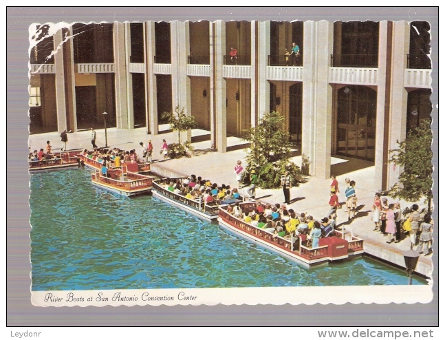 River Boats - San Antonio Convention Center - Postmarked "SAFETY 76" - San Antonio