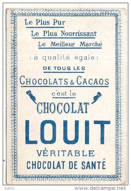 Chromo Chocolat Louit  La Surpprise - Louit