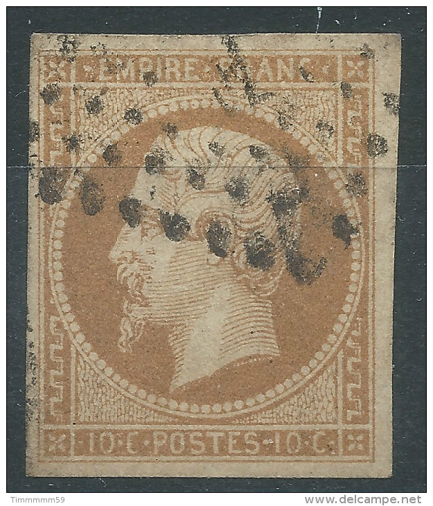 Lot N°27549   N°13B, Oblit Losange A Déchiffrer, Belles Marges - 1853-1860 Napoleon III