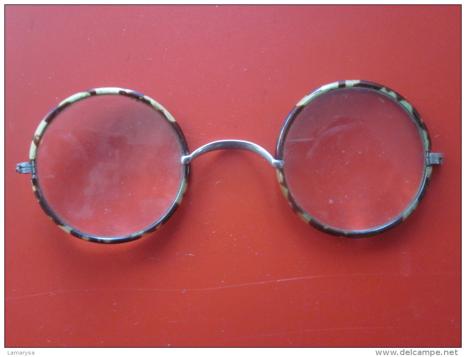 Vintage Ancienne Paire De Lunette Binocles Sans Support Oreille >> Voir - Gafas/Lentes