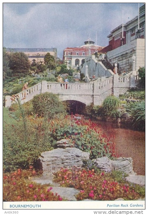 CPSM ROYAUME-UNI - Bournemouth, Pavilion Rock Gardens - Bournemouth (from 1972)