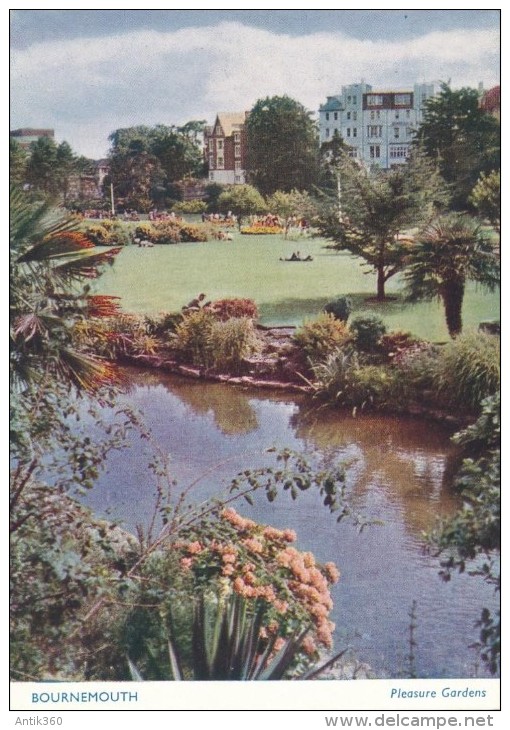 CPSM ROYAUME-UNI - Bournemouth, Pleasure Gardens - Bournemouth (from 1972)