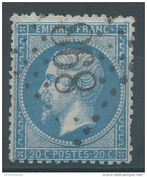 Lot N°27559   Variété/n°22, Oblit GC 898 CHARLEVILLE (7), Filet OUEST Doublé - 1862 Napoléon III