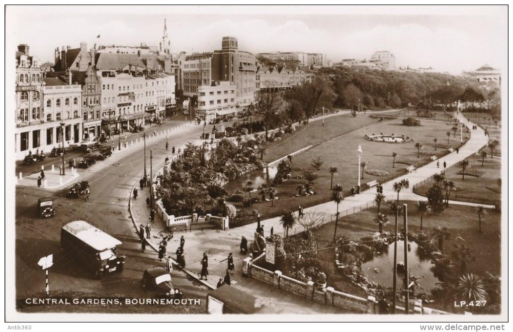 CPSM ROYAUME-UNI - Bournemouth, Central Gardens - Bournemouth (ab 1972)