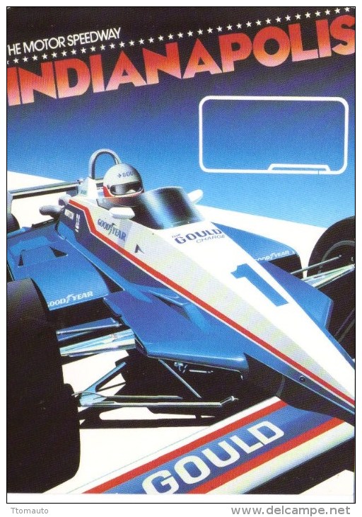 Indianapolis 500 Motor Speedway  -  Carte Promo - IndyCar