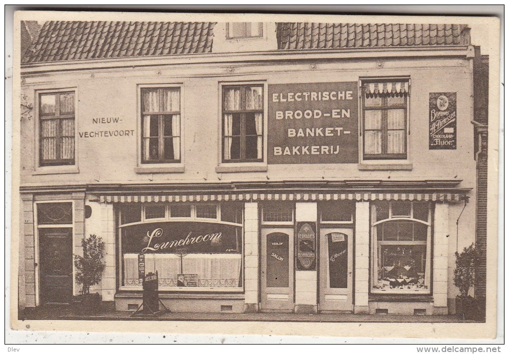 Maarssen - Elektrische Brood- En Banket - Bakkerij - Voorgevel - 1947 - Geen Uitgever Vermeld - Negozi