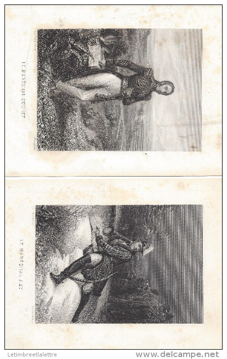 Thématique Napoléon, 25 gravures de Karl Girardet, Charpentier, Morel Fatio etc