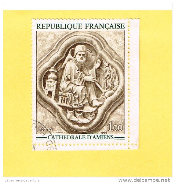 France -Timbre - Cathédrale D'Amiens - Oblitérés