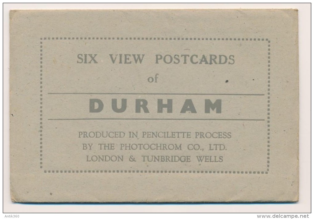 CPSM ROYAUME-UNI - Six Views Postcards Of Durham - Sonstige & Ohne Zuordnung