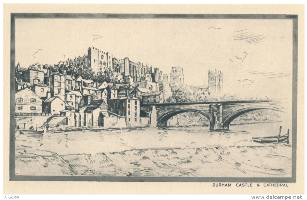 CPSM ROYAUME-UNI - Six Views Postcards Of Durham - Other & Unclassified