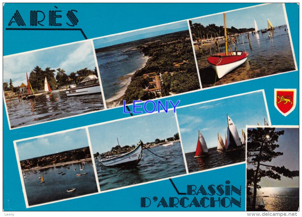 CPM D' ARES   (33) -  Vues Diverses - 1977 - N° 14 - Arès
