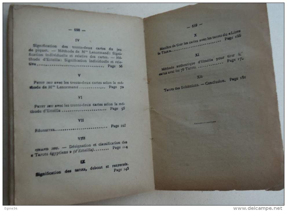 Collection A.-L. Guyot - S. DESLOIR - L'Art De Tirer Les Cartes - No 805 - - Juegos De Sociedad