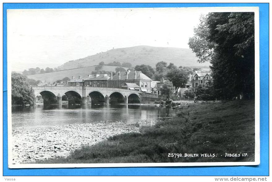 BUILTH  WELLS  . PC Postally Used .UK - Breconshire