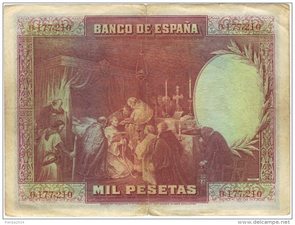 1000 Pesetas - Circulado - 1000 Pesetas