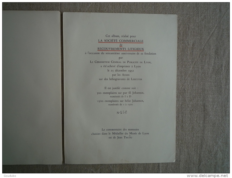 Monnaies Grecques J.L Vaudoyer EO 1952 N°456 Marc Robert Héliogravures Lescuyer.Voir Photos. - Libros & Software