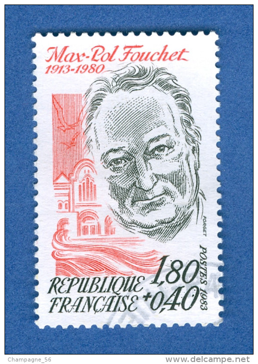1983    N°  2282  MAX POL FOUCHET   OBLITÉRÉ - Used Stamps