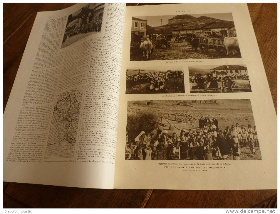 1929 :BELGES;Zeitenlik;Poilus-SERBIE(Monastir,Djavato,Prilep,Gradsko;TSF;Tokio;Nécropole St-Denis;SUPER-HYDRAVION;Hanoï - L'Illustration