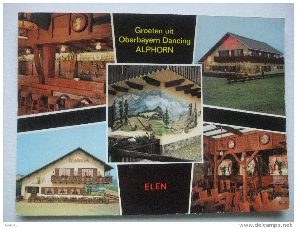 H70 Postkaart Elen - Dancing Alphorn - Dilsen-Stokkem