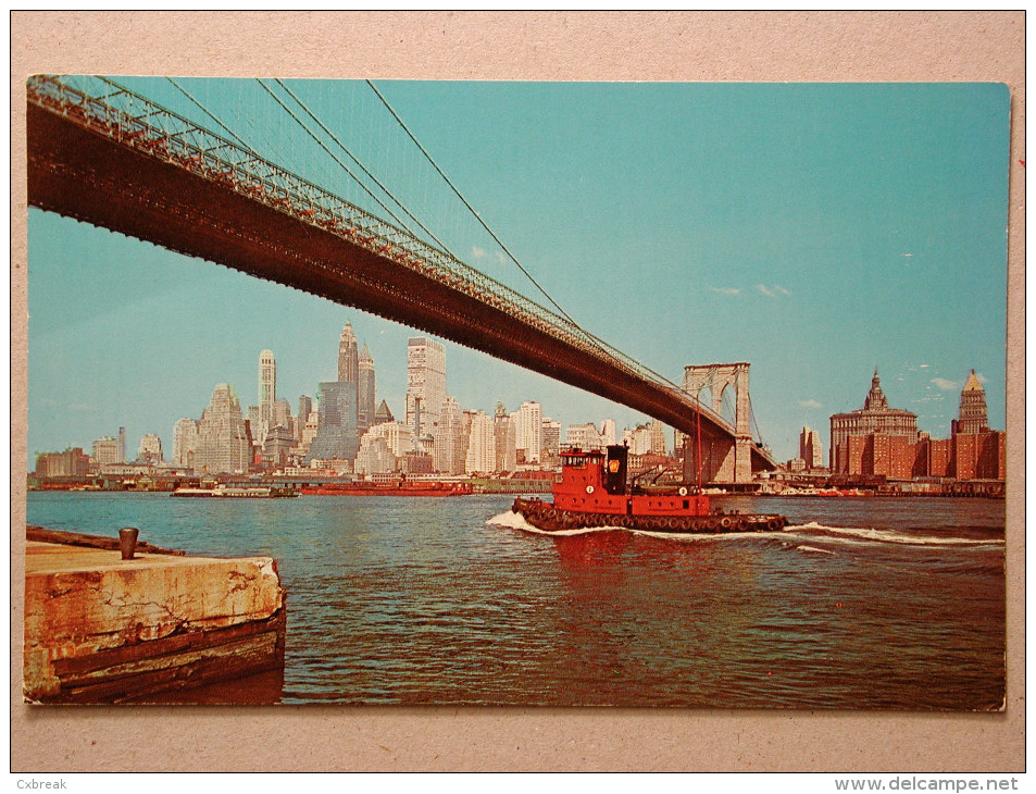 New York City, Broolyn Bridge - Bruggen En Tunnels