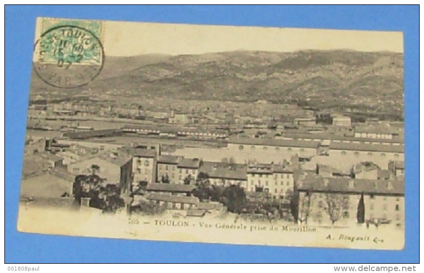 Toulon - Vue Générale Prise Du Mourillon - Toulon