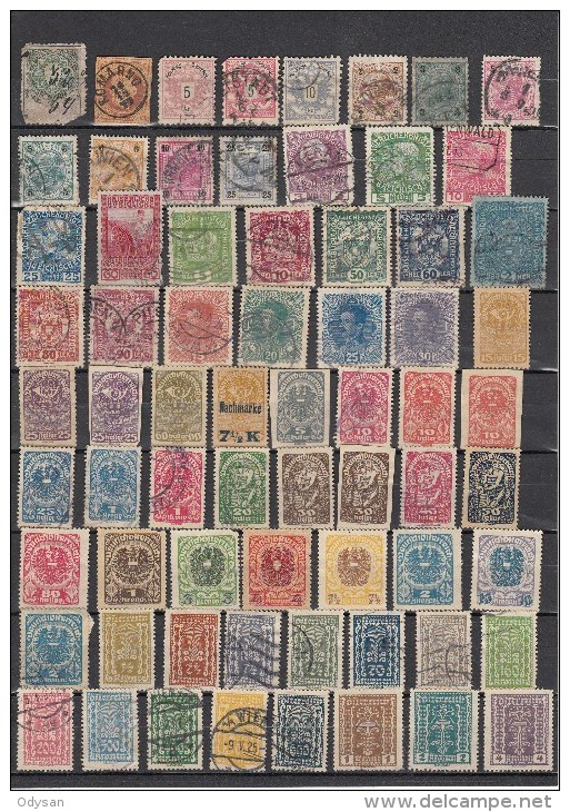 115 Timbres Autriche Voir Scan - Collections