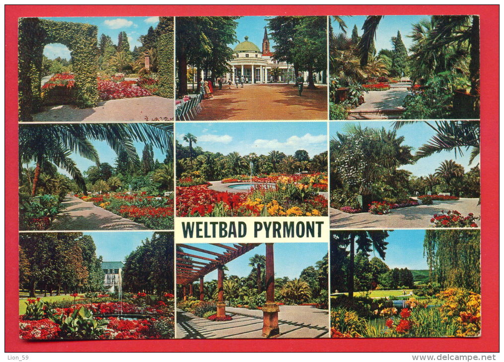 159172 / Weltbad Pyrmont -  Im Palmengarten MIT DEM SCHONSTEN KURPARK DEUTSCHLANDS - Germany Deutschland Allemagne - Bad Pyrmont