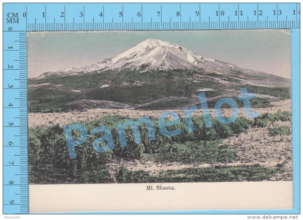 Californie USA ( Mt Shasta  ) Post Card Carte Postale Recto/Verso - Photographie