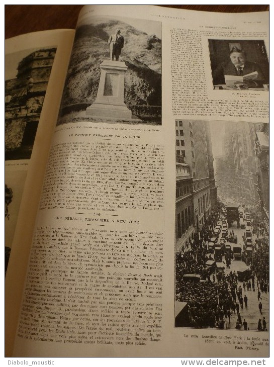 1929 :Navire-Labo THESEE;Paris-Nouveau;Fascisme en Italie;BREST;Phat-Ziem (Tonkin;Avion-Archéolog;KRACH bourse New-York
